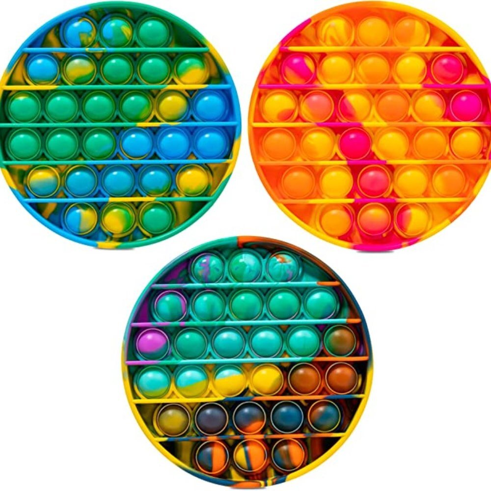 NWT Push Bubble Fidget Sensory Toy- 3 Pcs